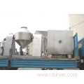 Steam Heated Double Cone Drying Machine with Overseas Commissioning